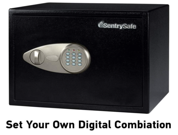 SentrySafe X125 Security Safe with Digital Keypad 1.2 Cubic Feet (Extra  Large),Black